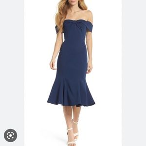 Gal Meets Glam Navy Tyler dress - size 4